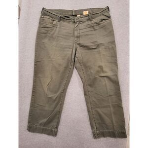 Timberland Jeans Mens 40x30 Green Denim Straight Leg‎ Medium Wash VTG Y2K BAGGY